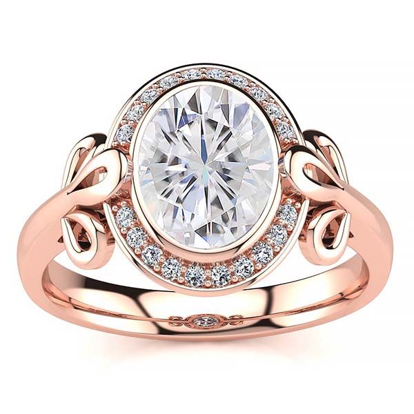 Abi Moissanite Ring