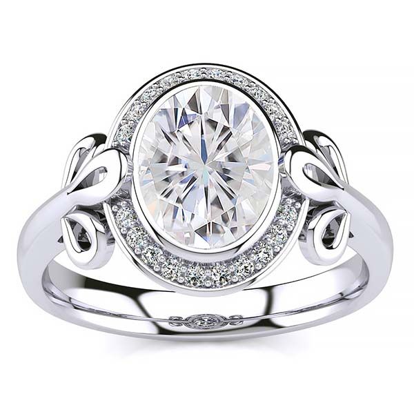 Abi Moissanite Ring