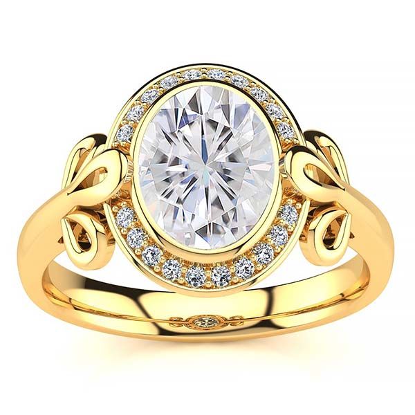 Abi Moissanite Ring