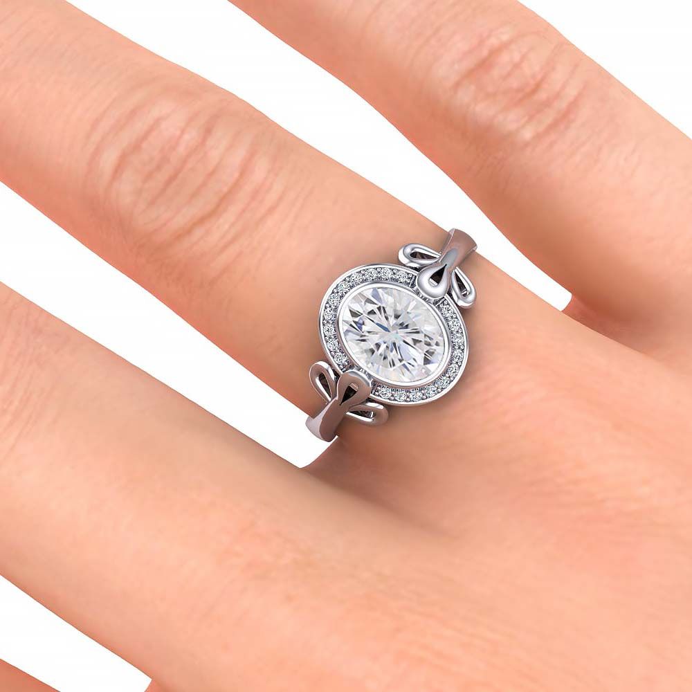 Abi Moissanite Ring