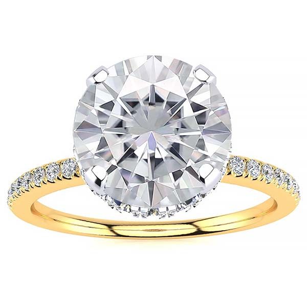 Aliana Moissanite Ring