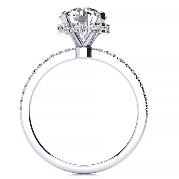 Aliana Moissanite Ring
