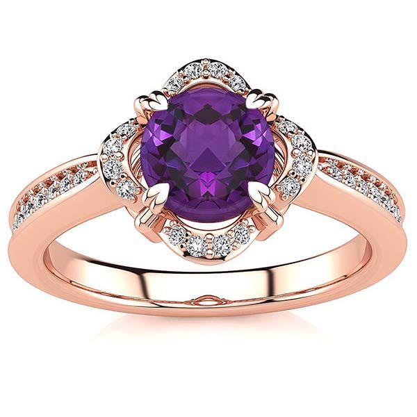 Luna Amethyst Ring