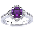 Luna Amethyst Ring