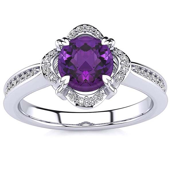 Luna Amethyst Ring