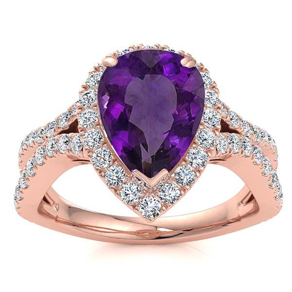 Jasmine Amethyst Ring