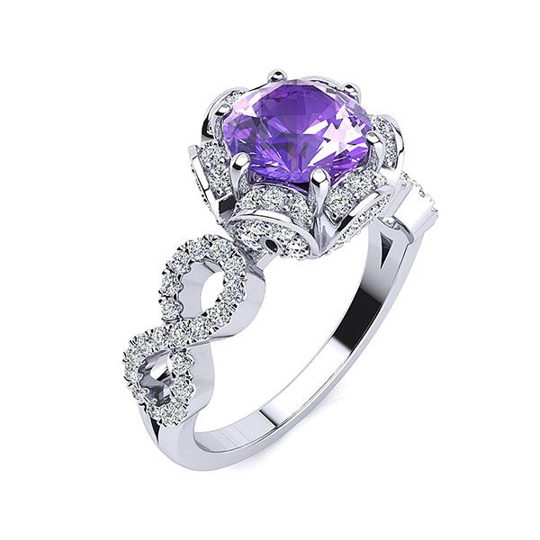 Katie Amethyst Ring