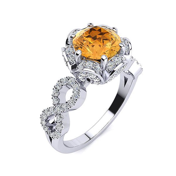 Katie Citrine Ring