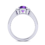 Luna Amethyst Ring