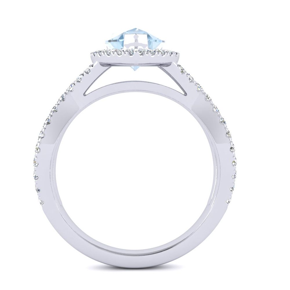Jasmine Aquamarine Ring