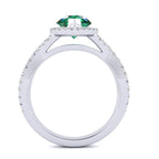 Jasmine Emerald Ring