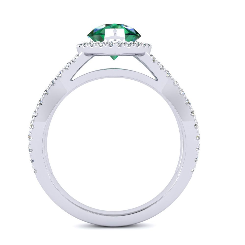 Jasmine Emerald Ring
