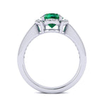 Luna Emerald Ring