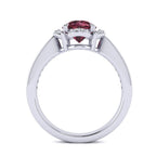 Luna Garnet Ring