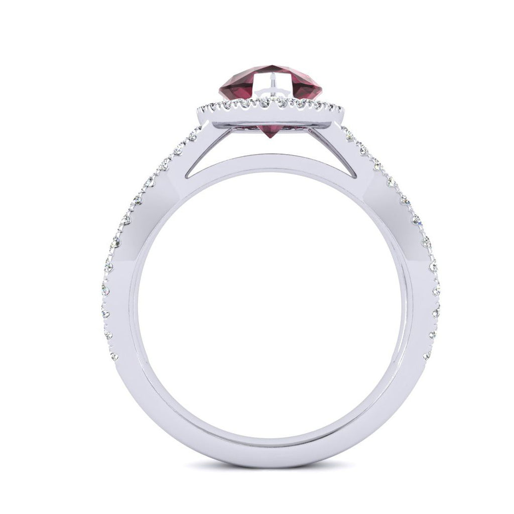 Jasmine Garnet Ring