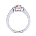 Luna Morganite Ring