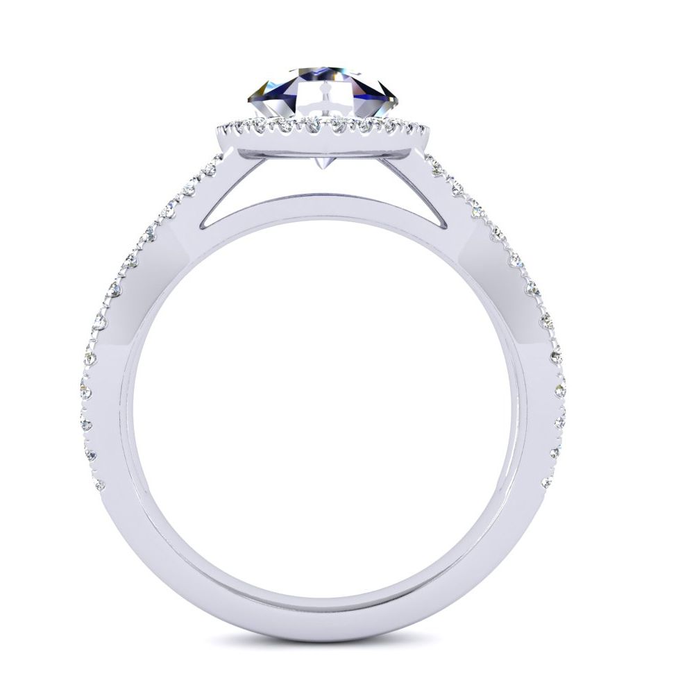 Jasmine Blue Sapphire Ring