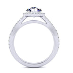 Jasmine Blue Sapphire Ring