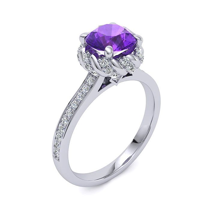 Sultana Amethyst Ring