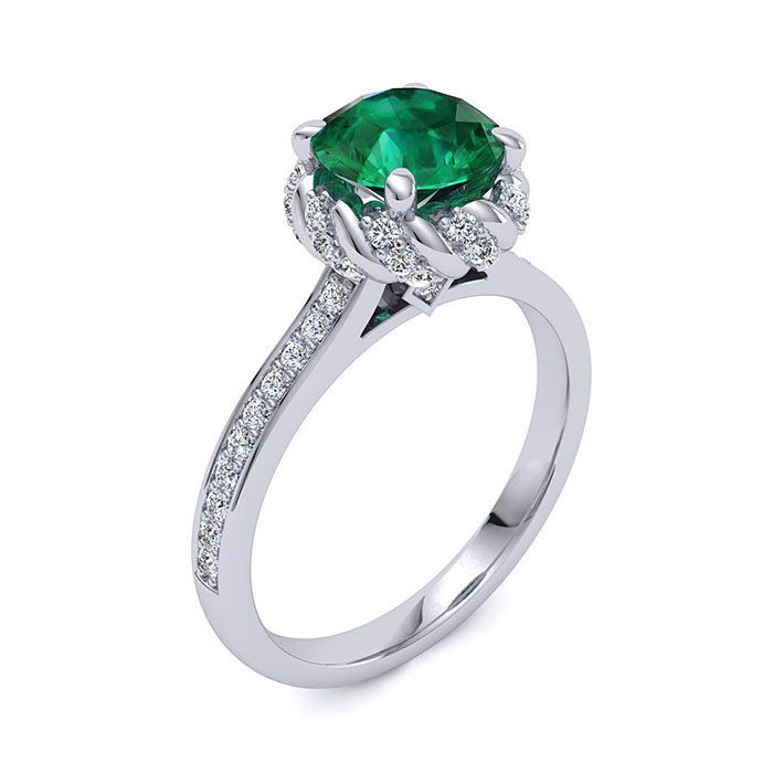 Sultana Emerald Ring