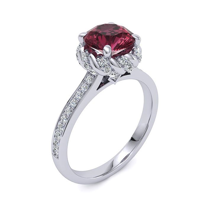 Sultana Garnet Ring