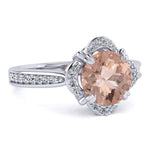 Luna Morganite Ring