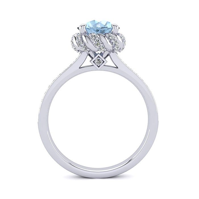 Sultana Aquamarine Ring