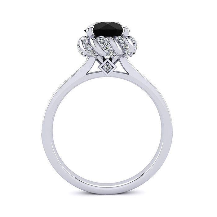 Sultana Black Diamond Ring