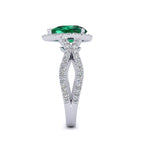 Jasmine Emerald Ring