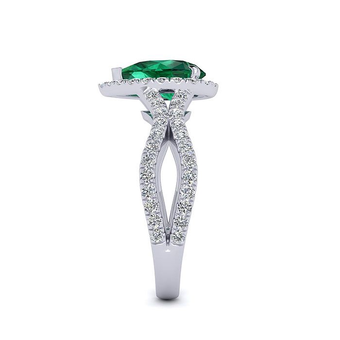 Jasmine Emerald Ring