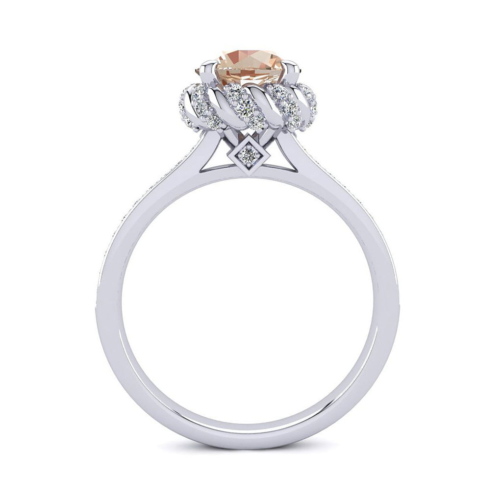 Sultana Morganite Ring