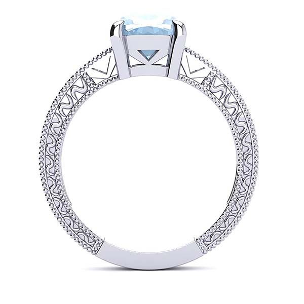 Adeline Aquamarine Ring