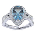 Jasmine Aquamarine Ring