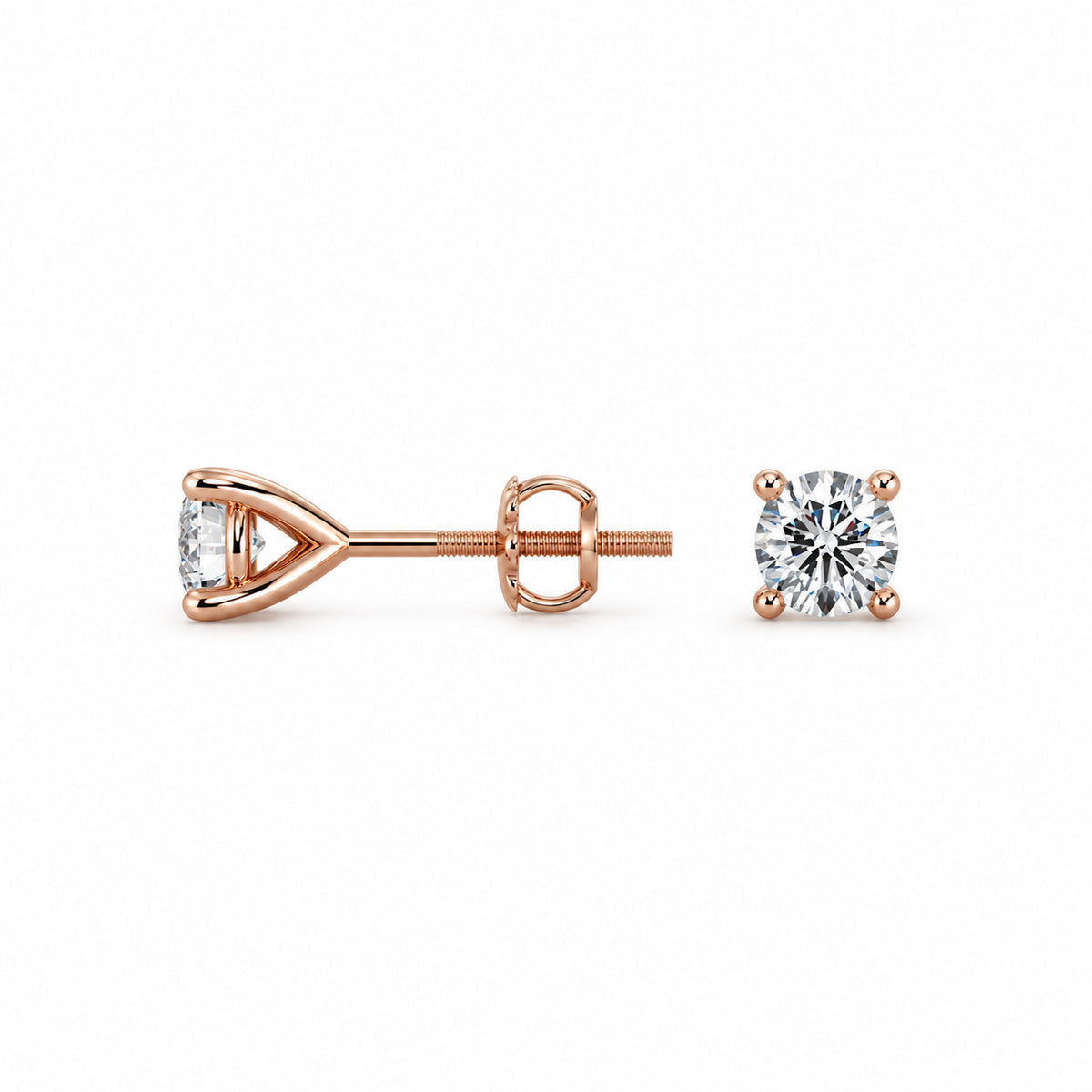 1.00ct.tw Lab Grown Diamond Stud Earrings
