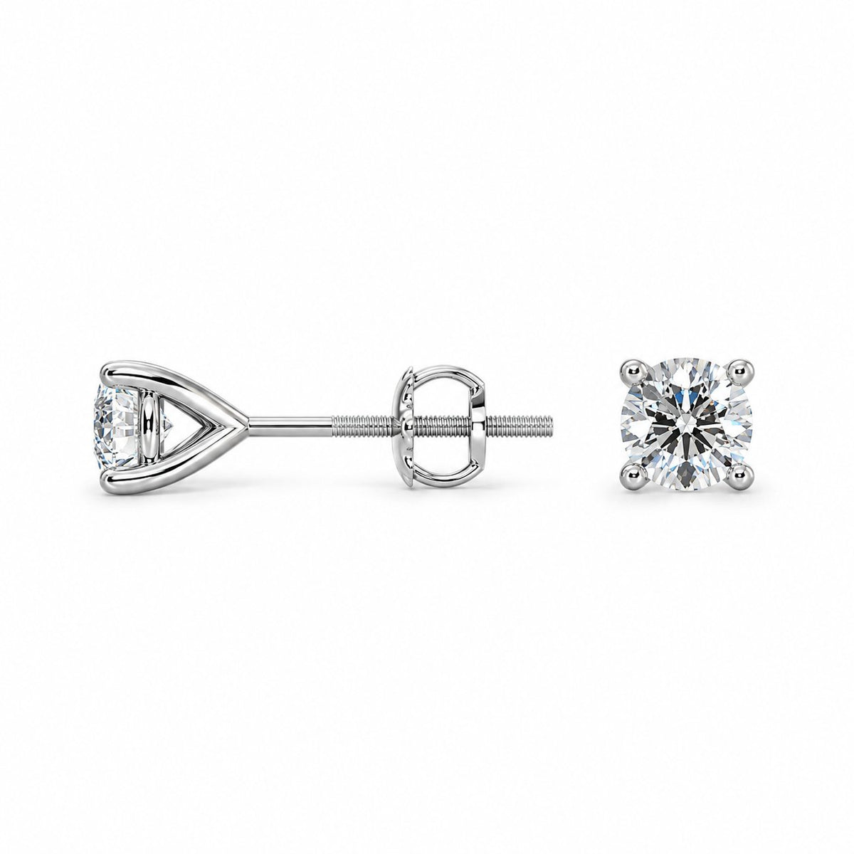 1.00ct.tw Lab Grown Diamond Stud Earrings