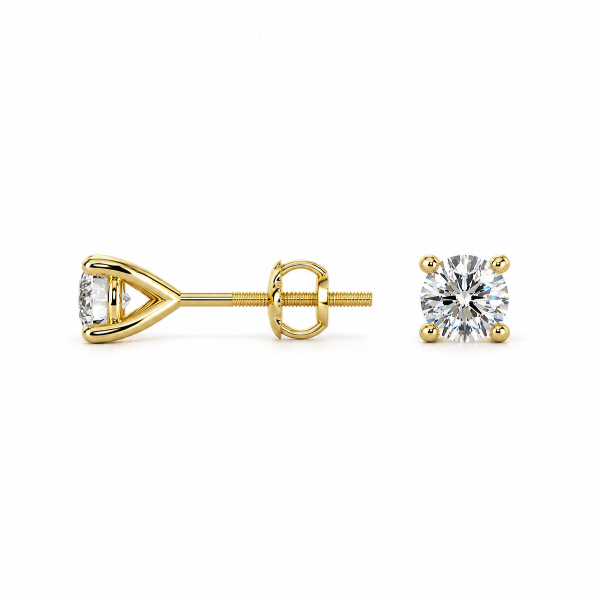 3.00ct.tw Lab Grown Diamond Stud Earrings