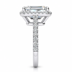 Autumn Lab Grown Diamond Ring — white gold — end view