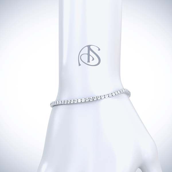 Tennis Lab Grown Diamond Bracelet
