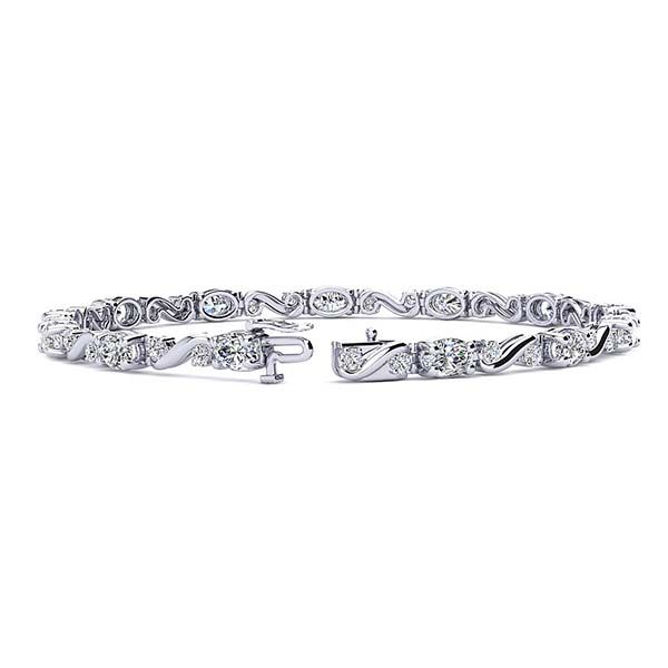 Twist Diamond Bracelet