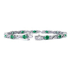 Twist Emerald Bracelet