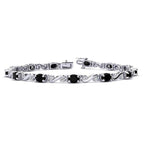 Twist Black Diamond Bracelet