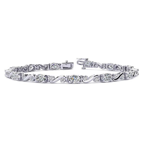 Twist Diamond Bracelet