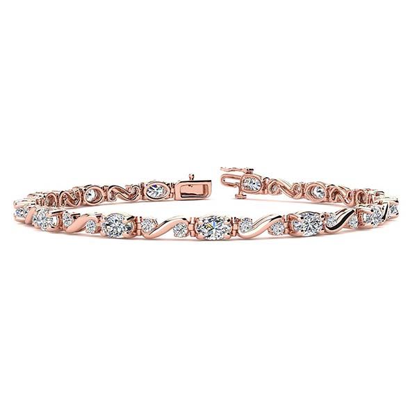 Twist Diamond Bracelet