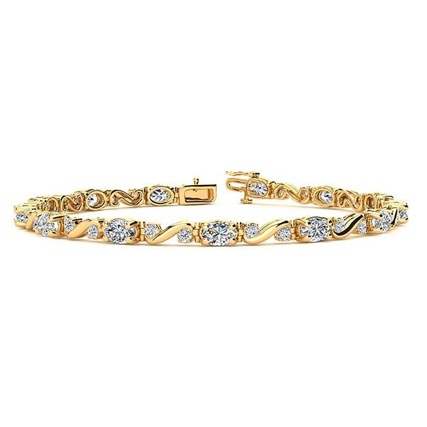 Twist Diamond Bracelet