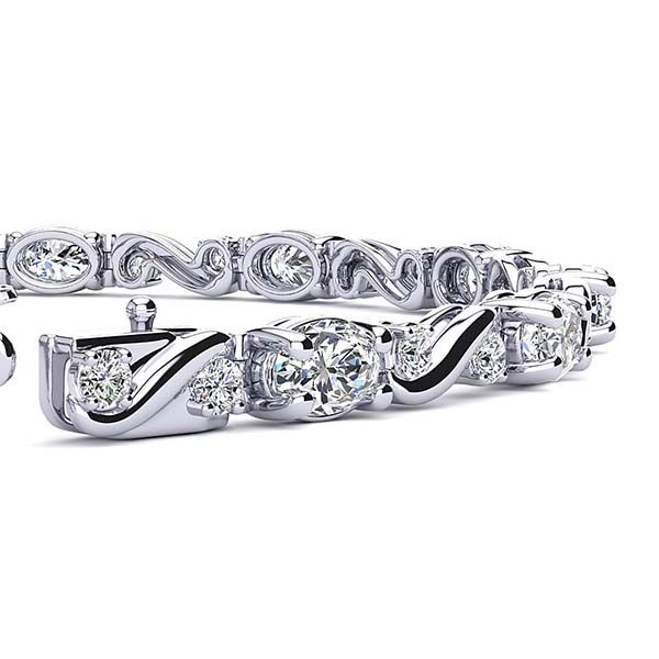 Twist Diamond Bracelet