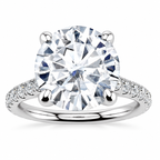 Chelsea Lab Grown Diamond Ring — white gold — front view