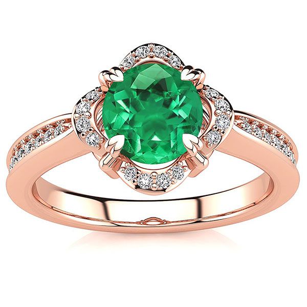 Luna Emerald Ring