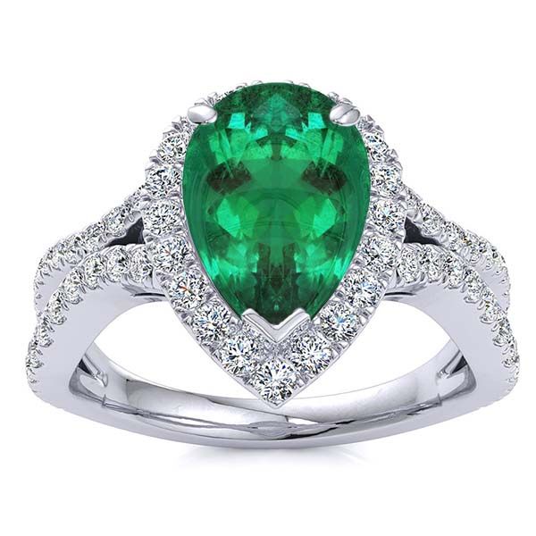 Jasmine Emerald Ring