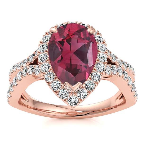 Jasmine Garnet Ring