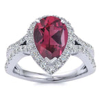 Jasmine Garnet Ring
